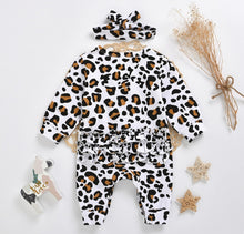 Load image into Gallery viewer, Long Sleeve Leopard Romper
