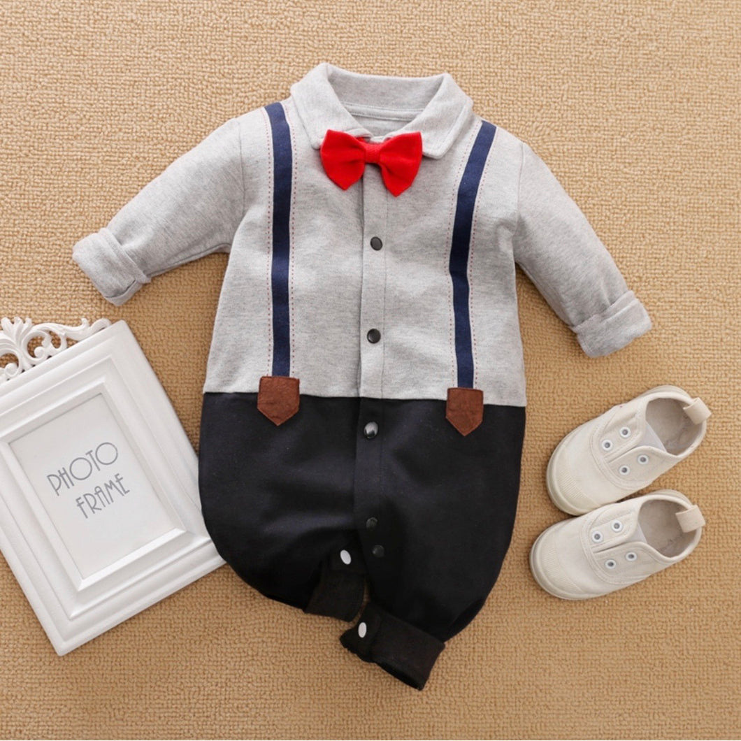 Baby Gentleman One Piece Outfit